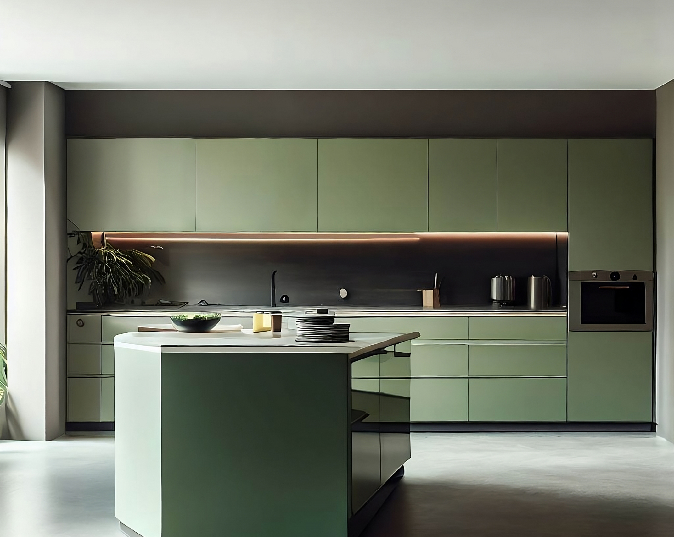 El color gris es tendencia en la decoración de cocinas